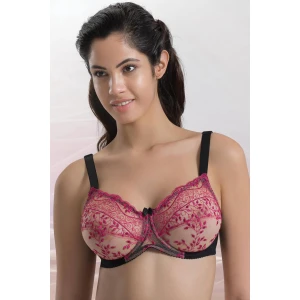 Siyah Fuşya Mı Emay 148 D Balenli Toparlayıcı Sütyen