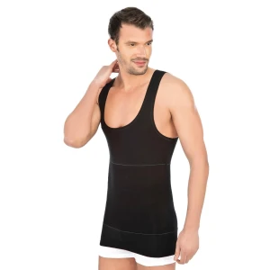 Siyah Mı Emay 1400 Modal Cotton Erkek Atlet Korse