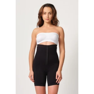 Siyah Mı Emay 2087 Önden Agraflı Paçalı Korse