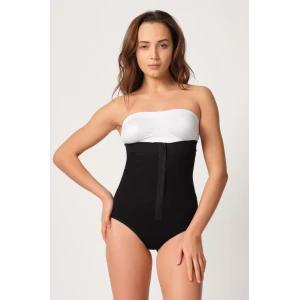 Siyah Mı Emay 2088 Önden Agraflı Slip Korse