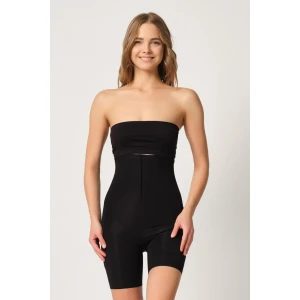 Siyah Mı Emay 2832 Yüksek Bel Balen Destekli Agraflı Lazer Korse