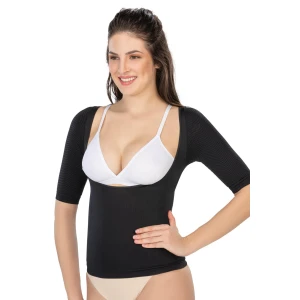 Siyah Mı Emay 5014 Göğsü Açık Yarım Kollu Korse