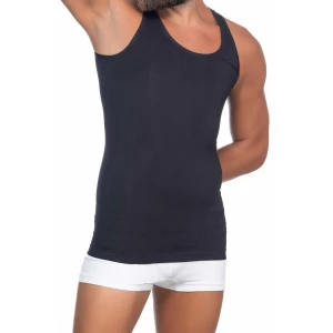 Siyah Mı Emay  E1002 U Yaka Erkek Korse Atlet