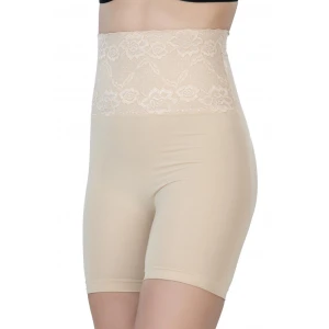 Ten Mı Emay 2091 Önü Dantelli Yüksek Bel Boxer Korse