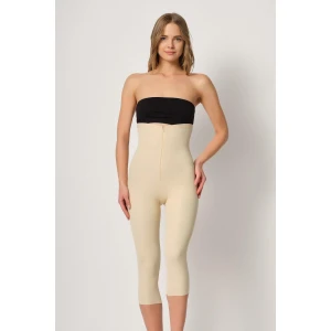 Ten Mı Emay 2868 Fermuarlı Kapri Tayt Lazer Korse