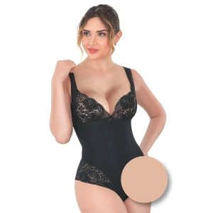 Ten Mı Emay 2947 Dantelli Agraflı Body Korse