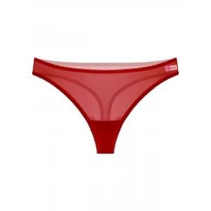 Transparan Kadın Kırmızı Fantezi Külot