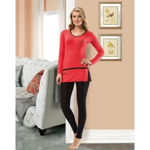 Uzun Kol Kadın Tayt Takım 759