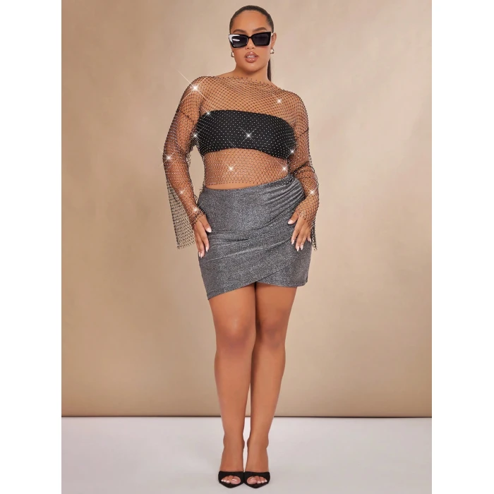 Büyük Beden Kollu Bluz