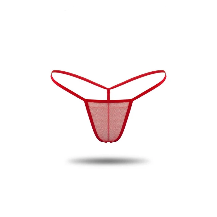 Kırmızı Tül Tanga Brf1115