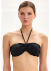 Argento 1011-2030 Kadın Büzgülü Straplez Bikini