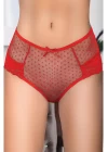 Kırmızı Kadın Puanlı Külot Margarita-k1006
