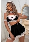Siyah Fantezi Hizmetçi Kostümü