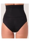 Siyah Kadın Dikişsiz Slip Korse - 780