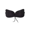 Siyah Yapışkan Kelebek Sütyen-519