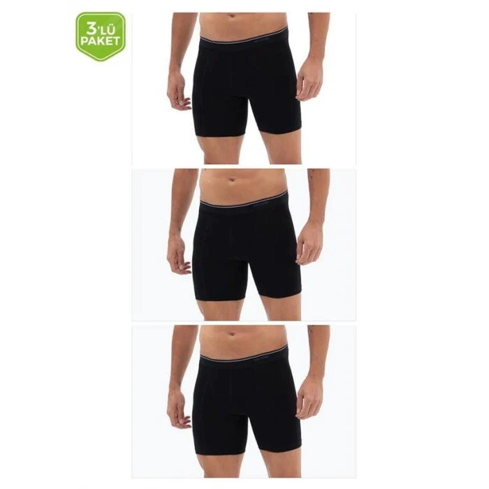 3lü Paket Erkek  Boxer 9683