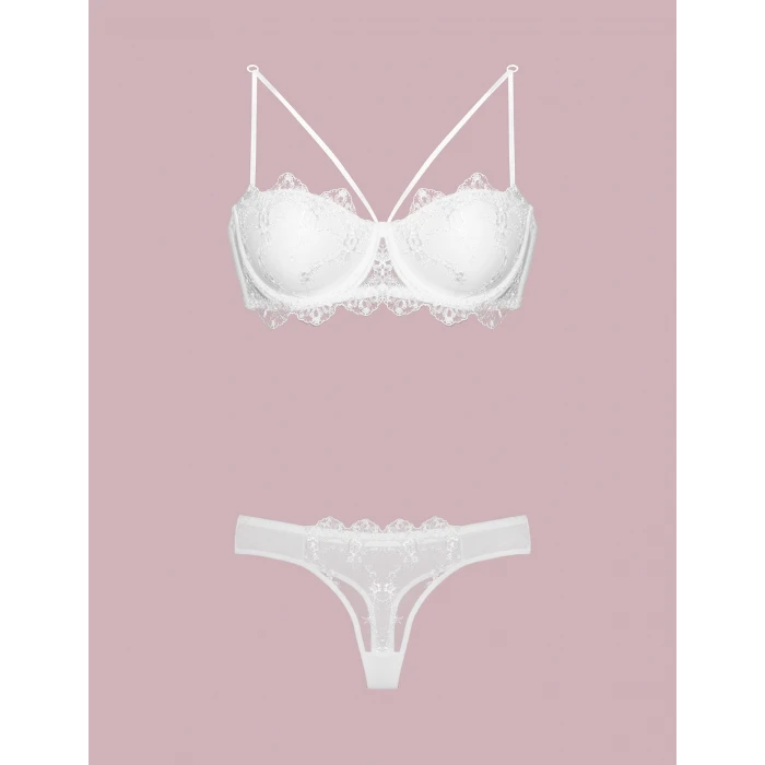 4591 Destekli Dantelli Sütyen Takım