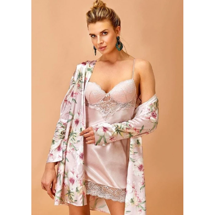 5352 Kadın Gecelik&sabahlık Takımı