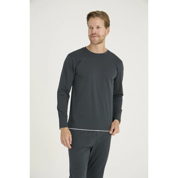 9222 Erkek O.yaka Pijama Takım