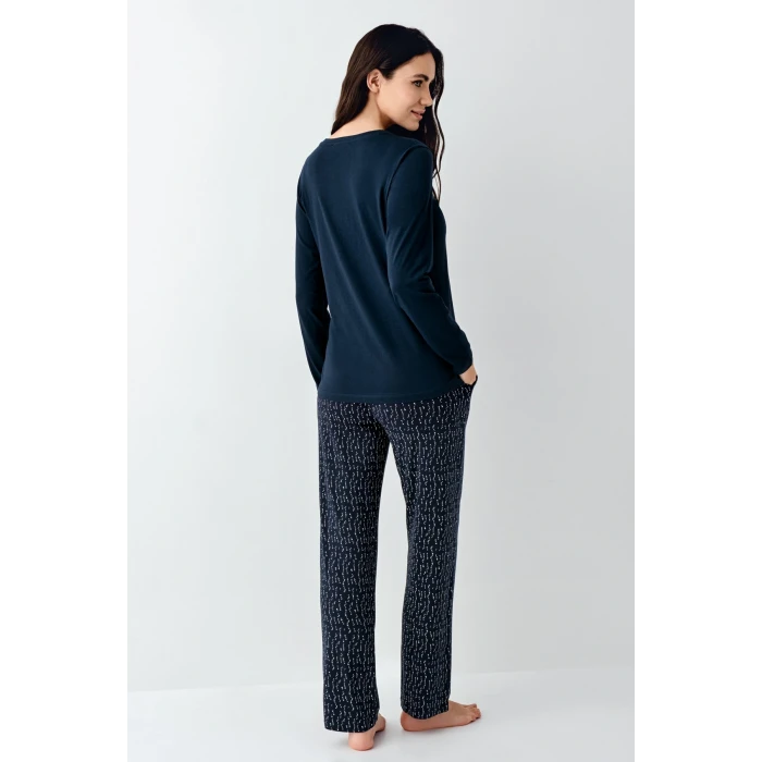 Arnetta 3429-s Kadın Uzun Kol Pijama Takım