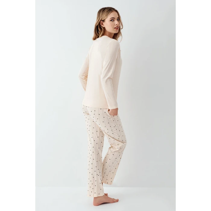 Arnetta 3434-s Kadın Uzun Kol Pijama Takım