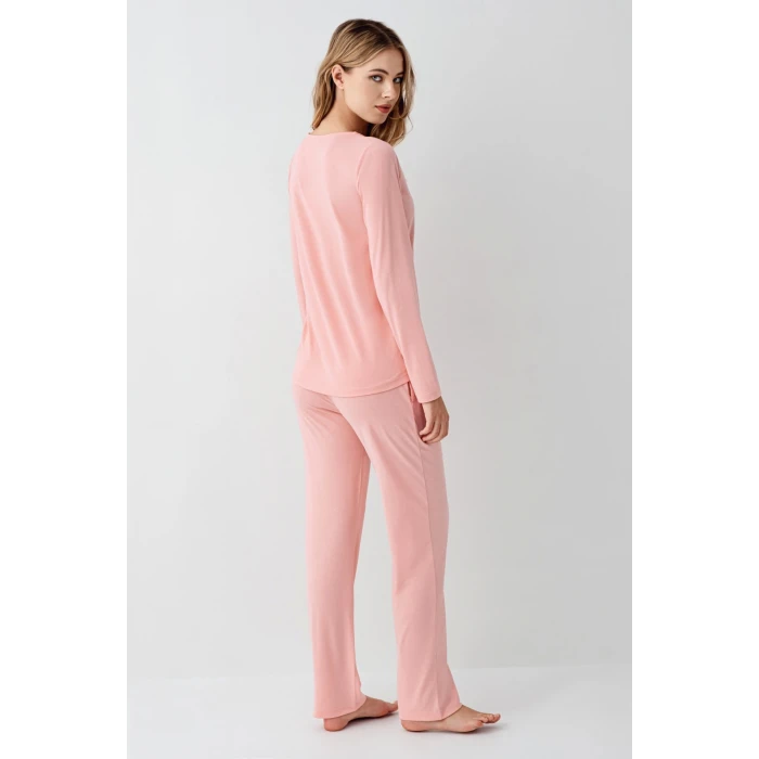 Arnetta 3460-s Kadın Uzun Kol Pijama Takım