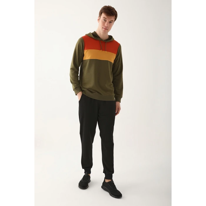 Arnetta Ar2785-s Erkek Uzun Kol Kapüşonlu Pijama Takımı