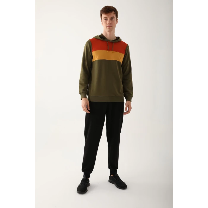 Arnetta Ar2785-s Erkek Uzun Kol Kapüşonlu Pijama Takımı