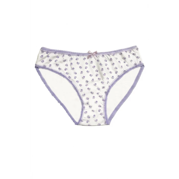 Berrak Kadın İçin Beyaz Kurdele Detaylı Bikini Kod 11104