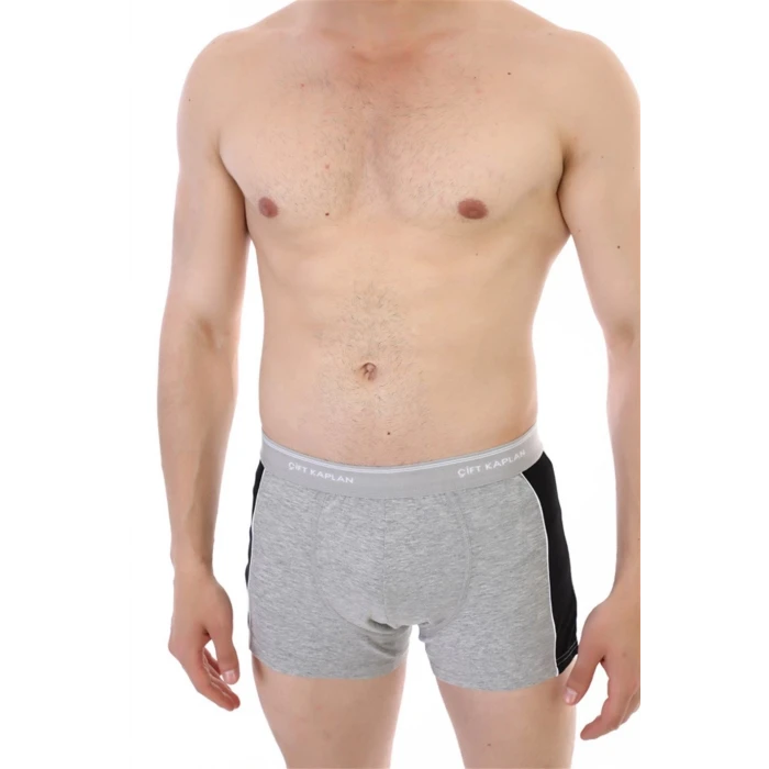 Çift Kaplan 850 Biyeli Likralı Erkek  Boxer