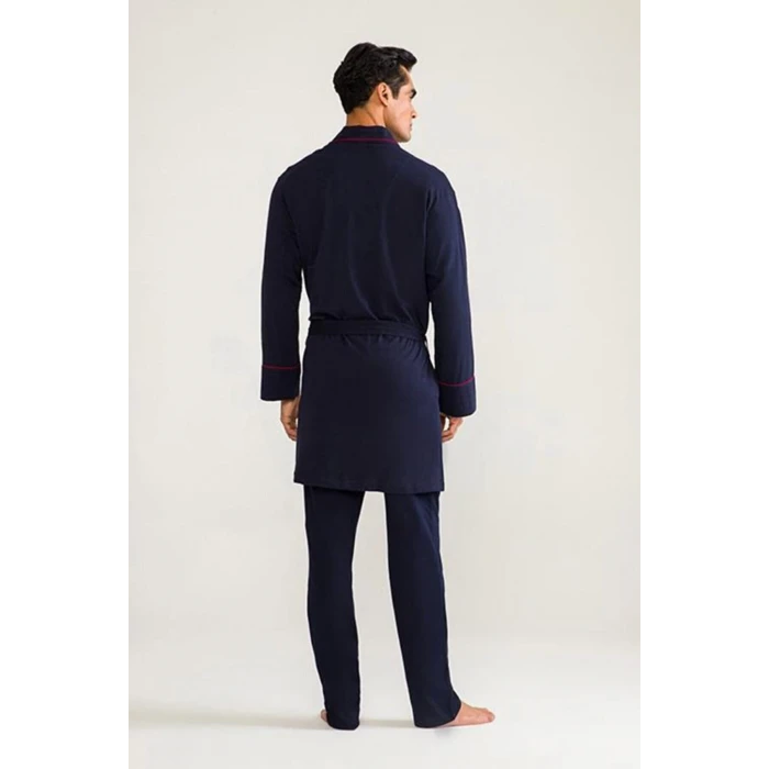 Ds Damat 03000 5li Robdöşambr Erkek  Damat Pijama Seti