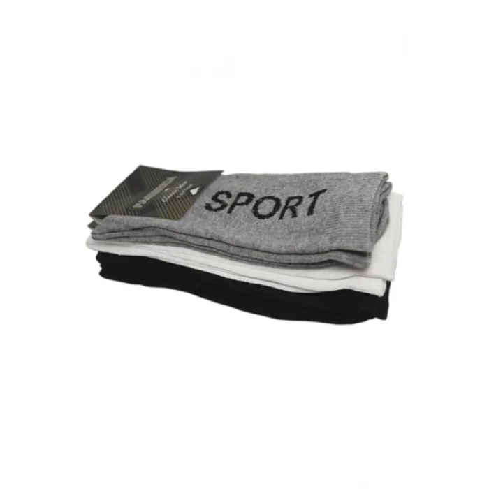 Fabbrica Sport Pamuklu Likralı Erkek  Çorap Adet