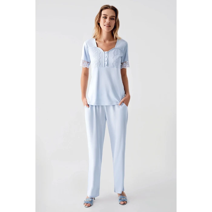 Freshness 321 Kadın Sabahlıklı Pijama Takımı