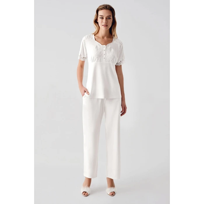 Freshness 322 Kadın Sabahlıklı Pijama Takımı