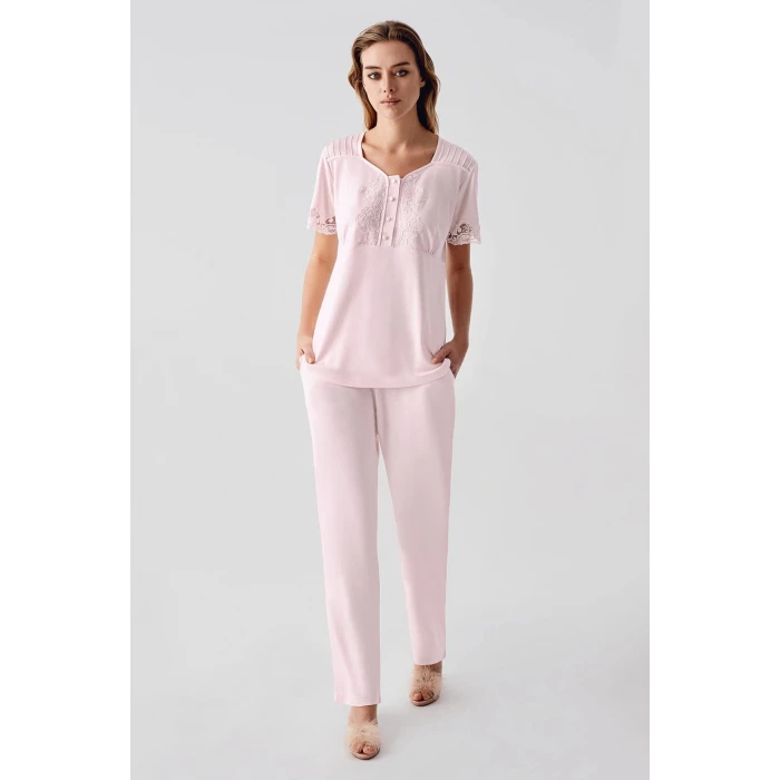 Freshness 322 Kadın Sabahlıklı Pijama Takımı