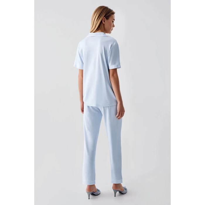 Freshness 324 Kadın 4lü Sabahlıklı Şorlu Pijama Takımı