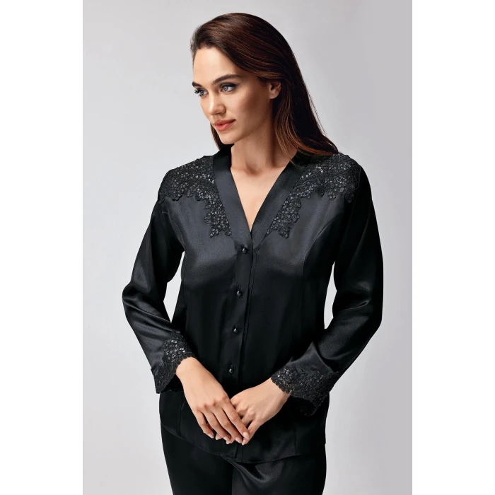 Freshness 9950-pt Saten Dantel Detaylı Pijama Takımı