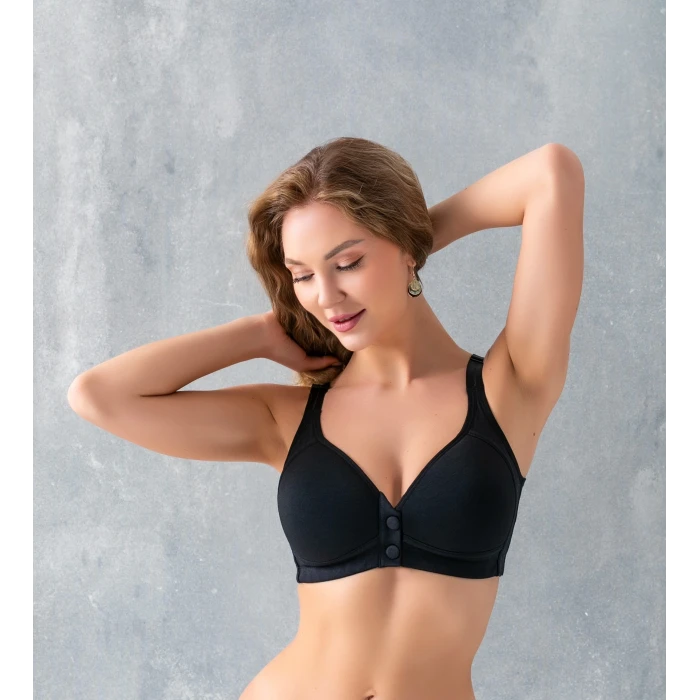 Gallipoli 11991 Balensiz Desteksiz Önden Düğme Çıtçıtlı Sütyen