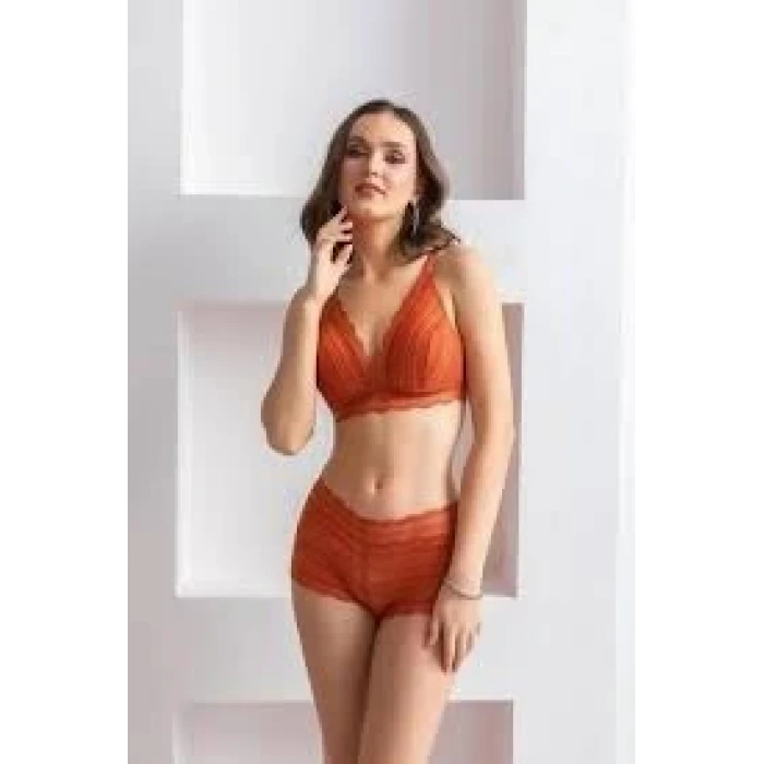 Gallipoli 31813 Bralet Sütyen Ve Boxer Takım
