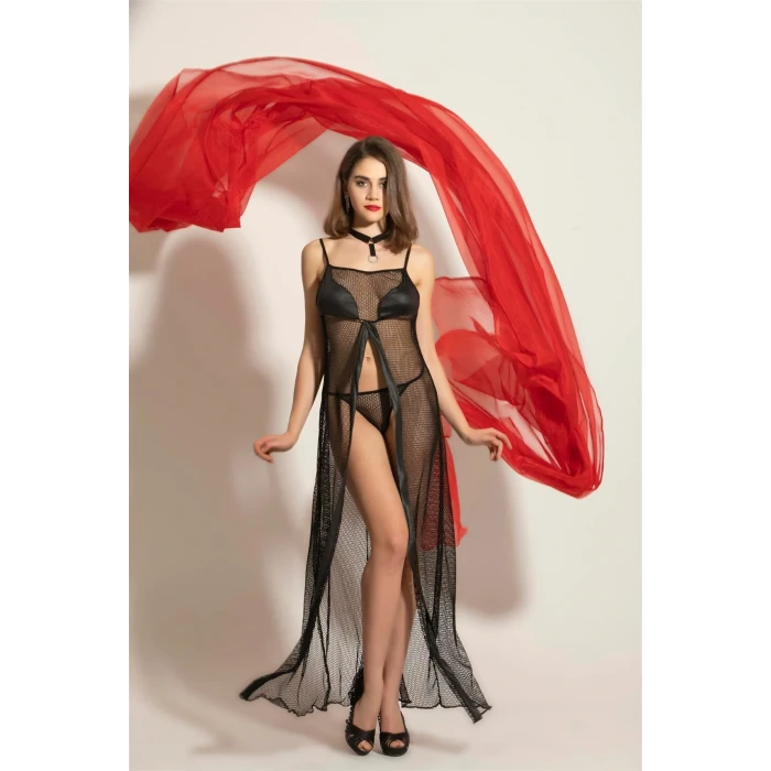 Gallipoli 6092 File Elbise Ve String Takım