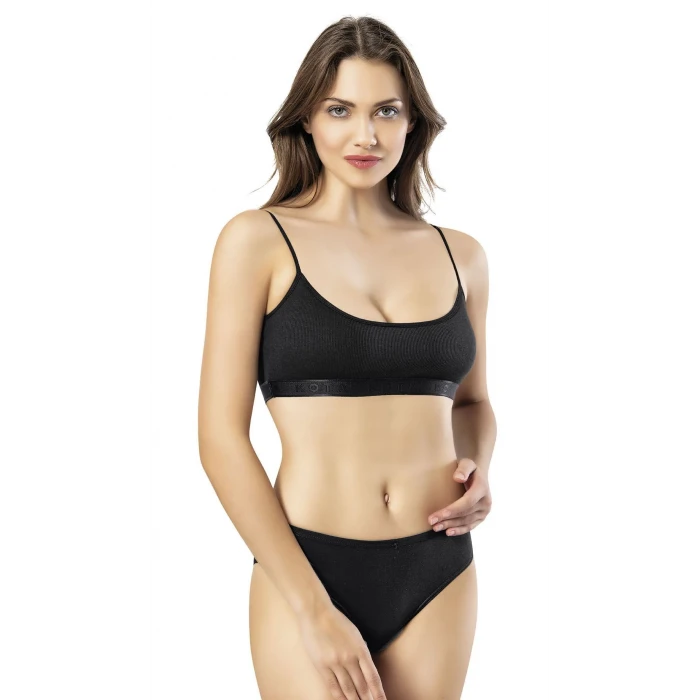 Kota Bayan Kaşkorse İp Askılı Pedli Büstiyer