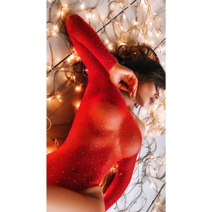 New Dreams 4017 Kadın Taşlı Fantezi Vucut Çorabı