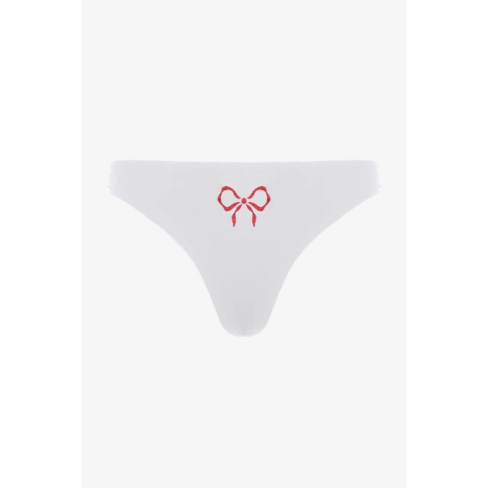 Ribbon Fiyonk Baskılı 2li Külot