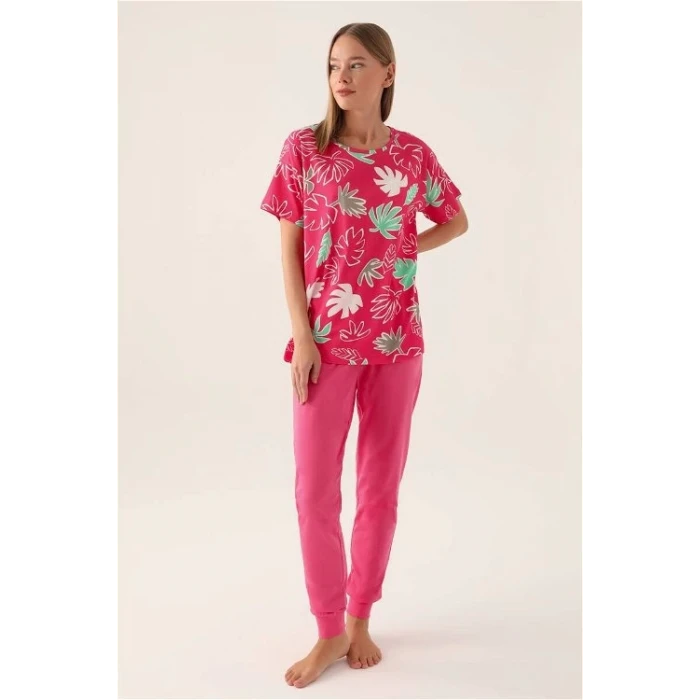 Rolypoly 3386-s Kadın Kısa Kol Pijama Takımı