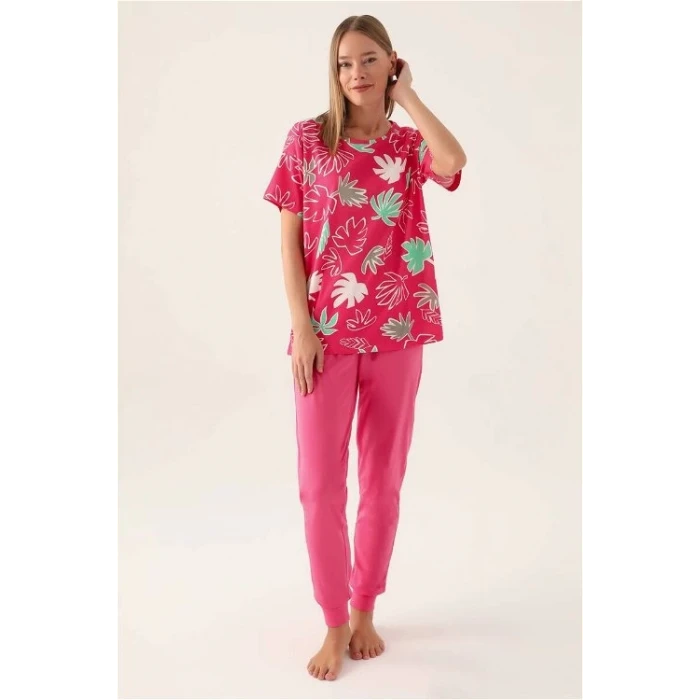 Rolypoly 3386-s Kadın Kısa Kol Pijama Takımı