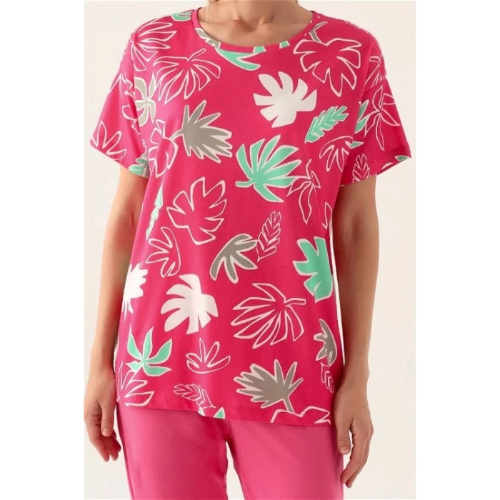 Rolypoly 3386-s Kadın Kısa Kol Pijama Takımı