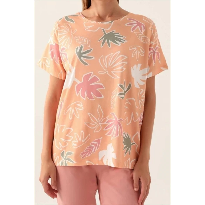 Rolypoly 3386-s Kadın Kısa Kol Pijama Takımı