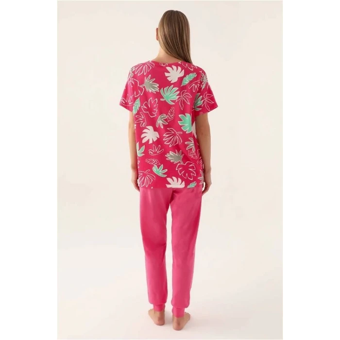 Rolypoly 3386-s Kadın Kısa Kol Pijama Takımı