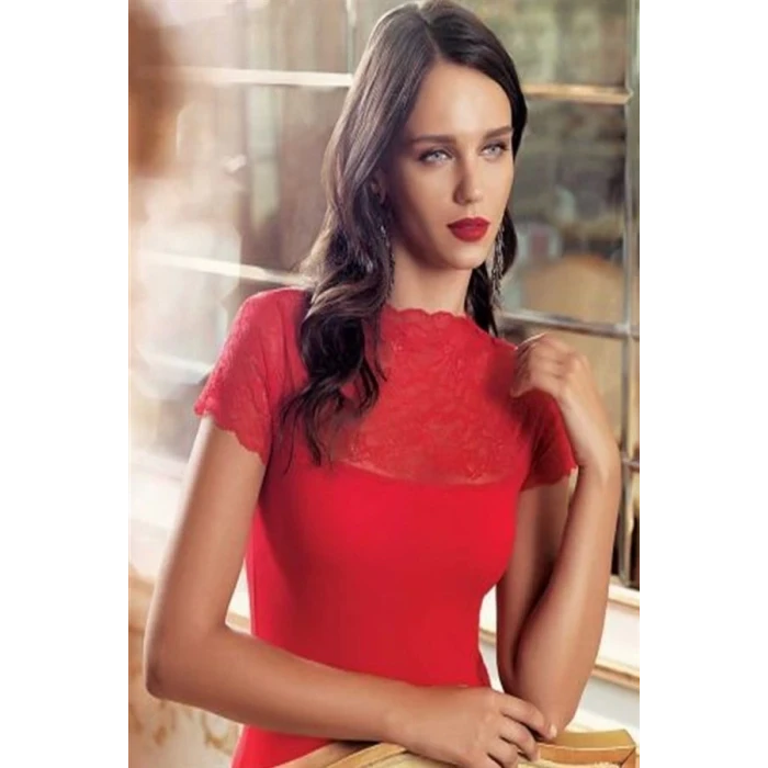 Şahinler Bayan Likralı Dantelli Atlet B625