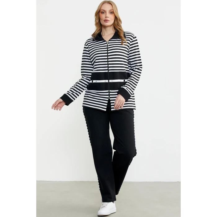 Sementa 76070 Çizgili Tunik Eşofman Takım